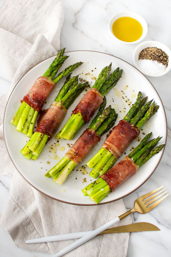 Asparagus and Speck Bundles Prairie Oils & Vinegars