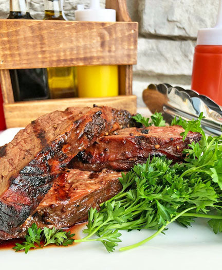 Beer Chipotle BBQ Flank Steak