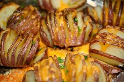 Hasselback Potatoes