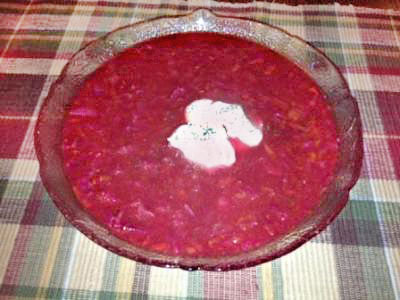 Wild Dill Beet Borscht