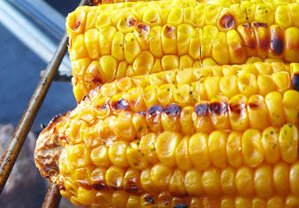 Grilled Bourbon Maple Corn on the Cob