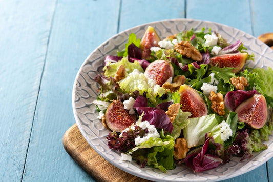 Spring Mix Salad with Fig Vinaigrette