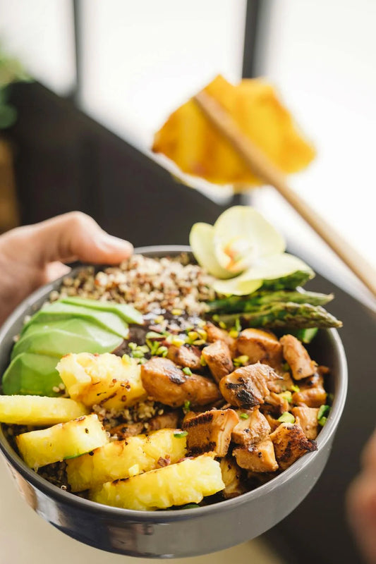 Pineapple Chicken Summer Rice Bowl