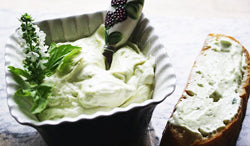 Ricotta Basil Olive Oil Spread