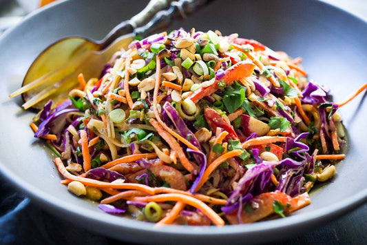 Honey Ginger and Lime Thai Salad