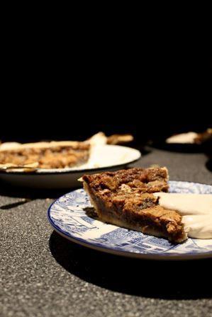 Vinegar Pie with Coffee Whipped Cream