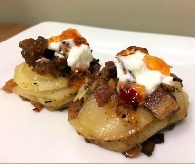 Au Gratin Potato Stacks