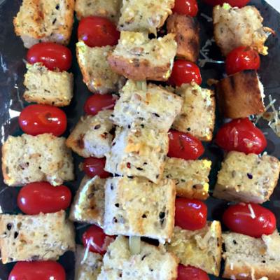 Garlic Bread Skewers