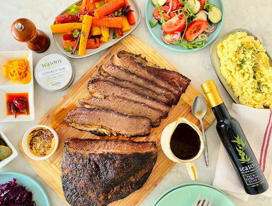 Brisket with Smoke & Spice Rub