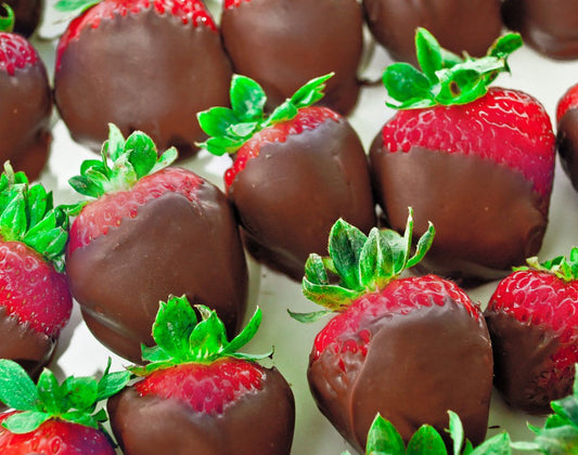 Chocolate Covered Marinated Strawberries
