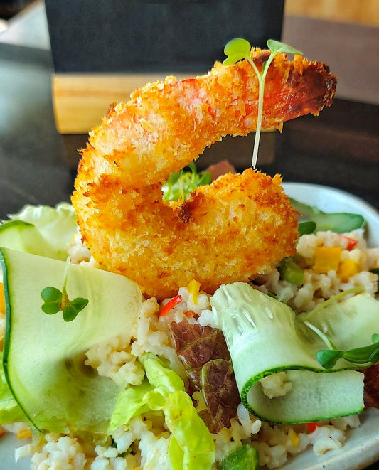 Coconut Shrimp with Spicy Mango Sauce