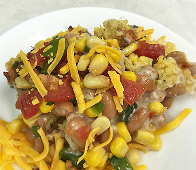 Chili Cornbread Salad