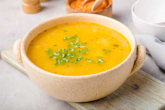 Curried Cauliflower & Apple Fall Soup