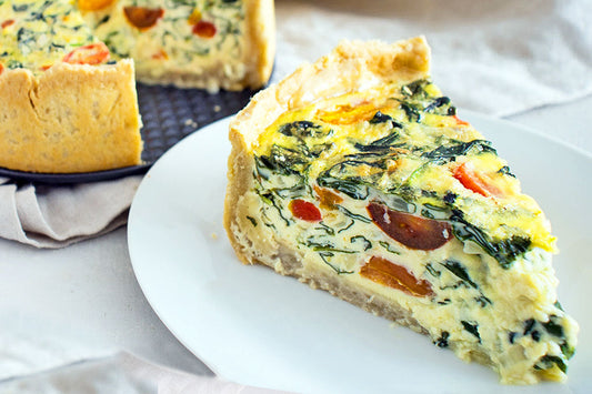 Deep Dish Tuscan Quiche