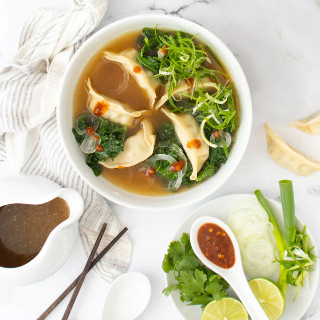 Easy Dumpling Soup Prairie Oils & Vinegars
