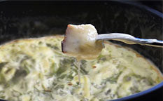 Spinach and Artichoke Fondue