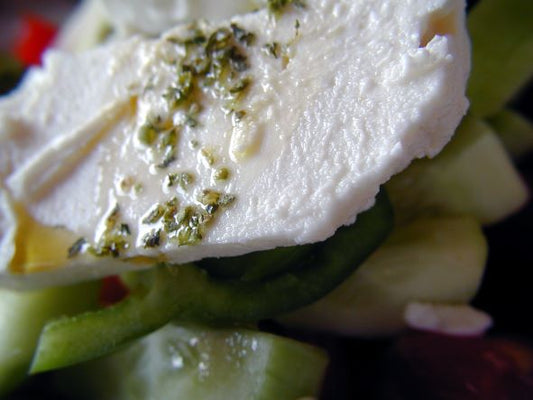 Goat Cheese Marinated in Roasted Walnut Oil