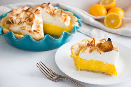 Lemon Meringue Pie with Olive Oil Crust
