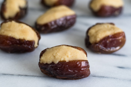 Moroccan Stuffed Dates with Almond Filling