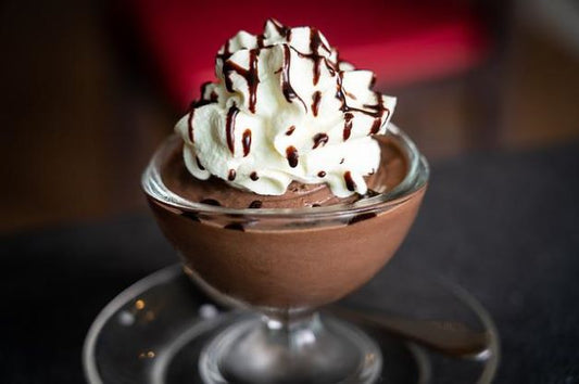 Roasted Almond Oil Chocolate Mousse