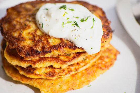 Ginny's Leftover Potato Pancakes