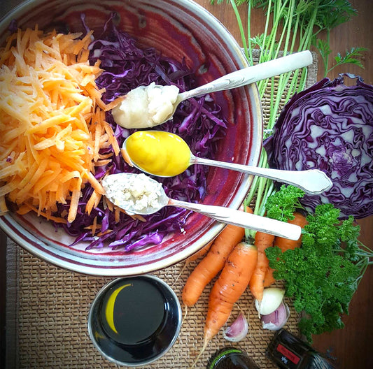 Red Cabbage Slaw