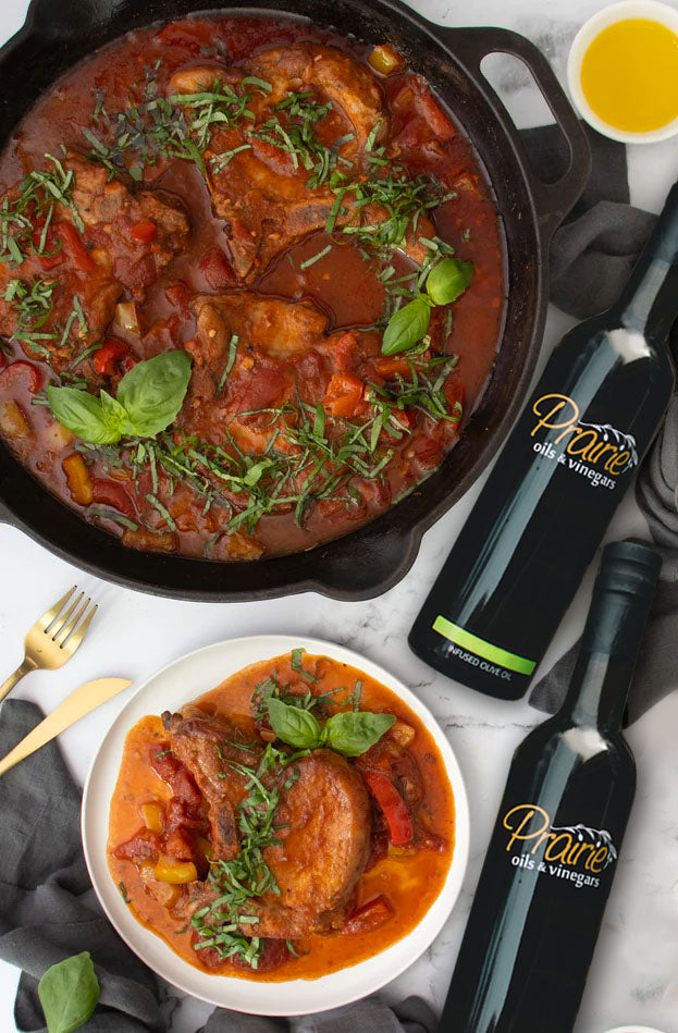 Slow Cooked Pork Chop Pizzaioli Prairie Oils & Vinegars