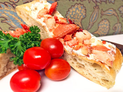 Smoked Goldeye Flatbread