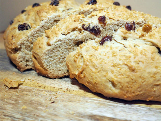 Black Currant Balsamic and Blood Orange Irish Soda Bread