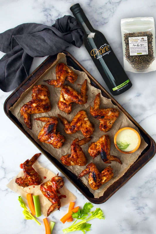 Spicy & Peppery Marinade for Smoked Wings