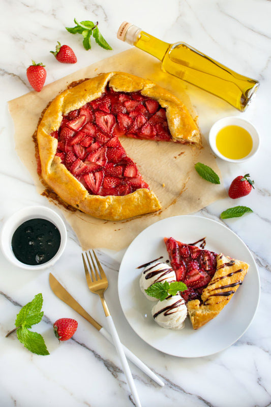 Strawberry Galette