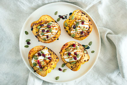 Winter Squash with Whipped Ricotta