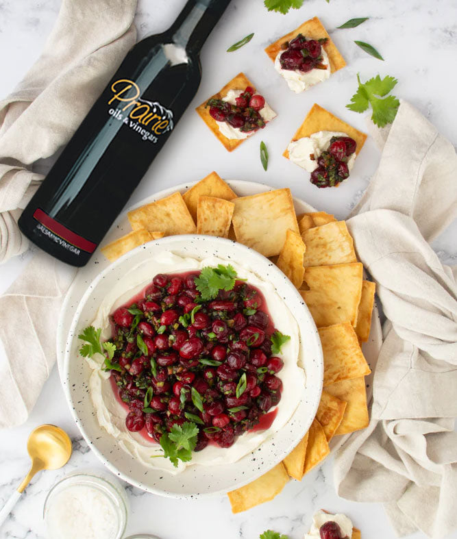 Zesty Cranberry Jalapeno Bread Dipper Prairie Oils & Vinegars