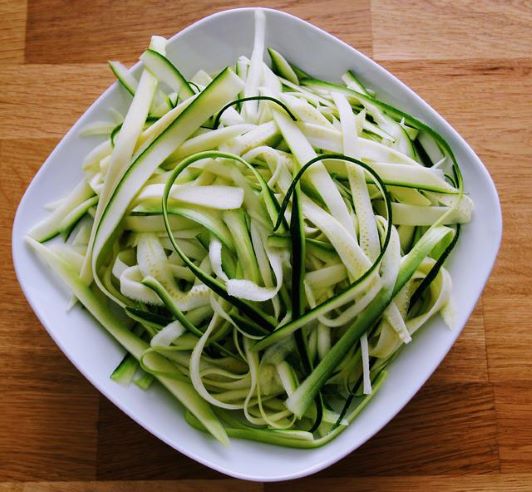 Zuchinni Apple Slaw