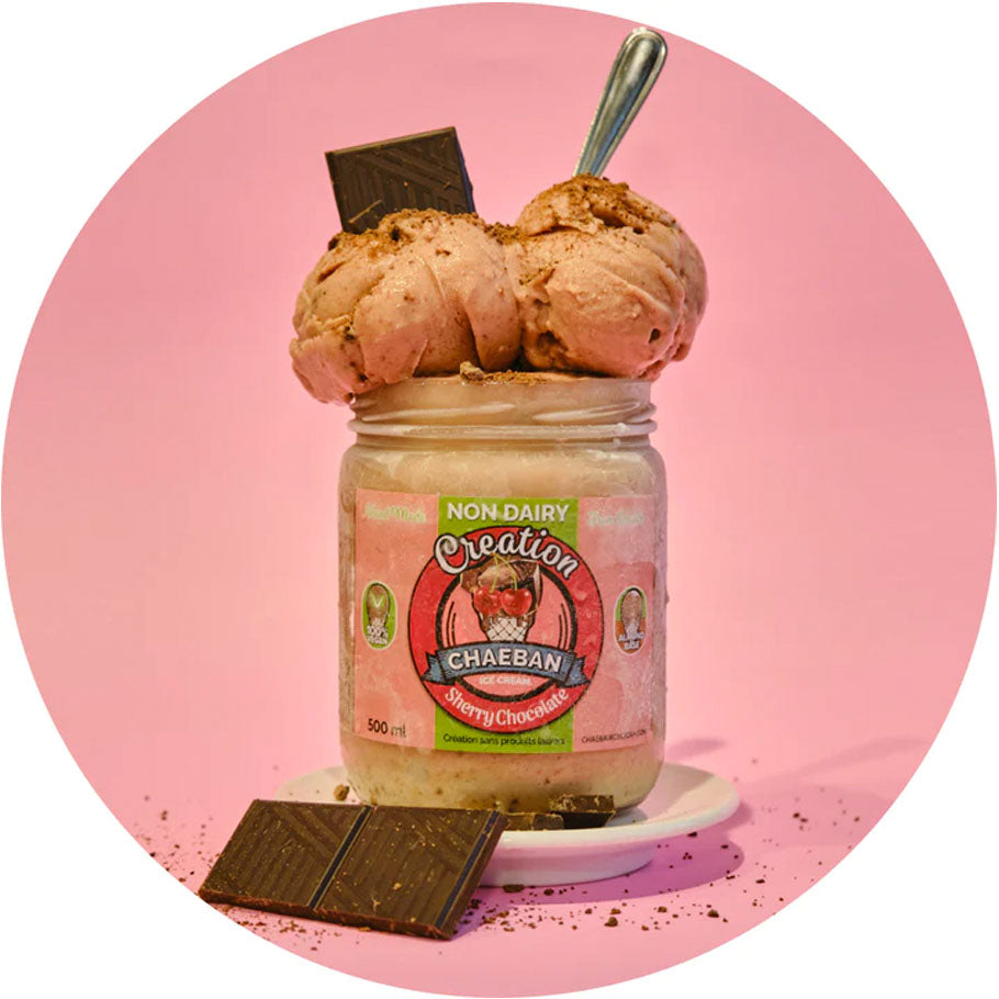 Chaeban Ice Cream Sherry Chocolate Frozen or Refrigerated Food