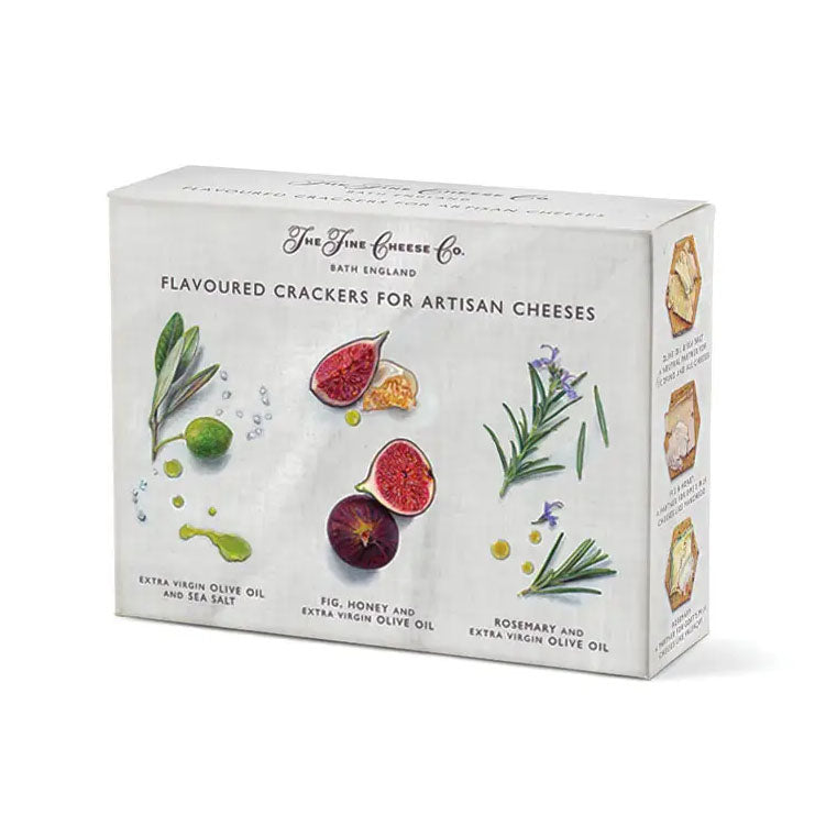 Fine Cheese Co. Crackers Three Pack of Artisan Crackers