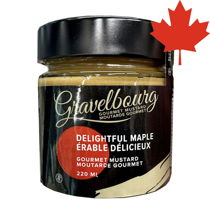 Gravelbourg Gourmet Mustard Delightful Maple Condiments & Sauces