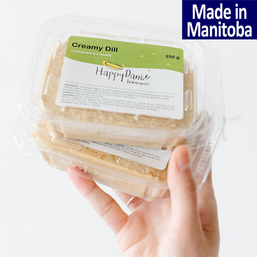 Happy Dance Hummus Creamy Dill Frozen or Refrigerated Food