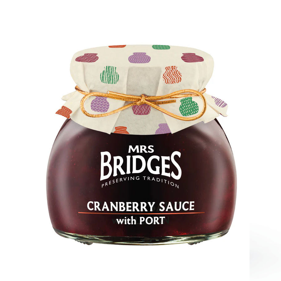 Mrs. Bridges Preserves and Sauces Mrs. Bridges Cranberry Sauce with Port