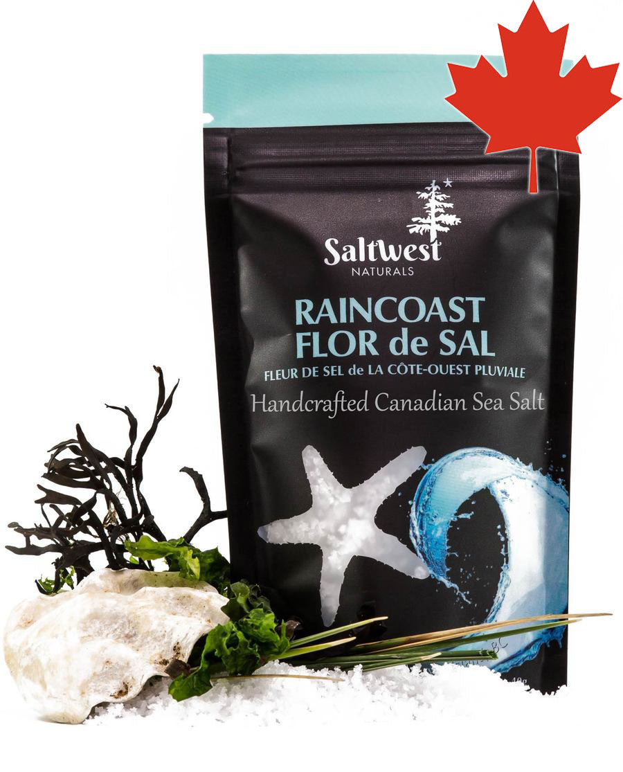 SaltWest Naturals Infused Sea Salts Flor de Sal Meat Rubs & Spices