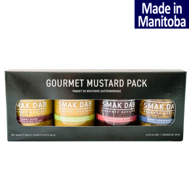 SMAK DAB Gourmet Mustard Sample Pack