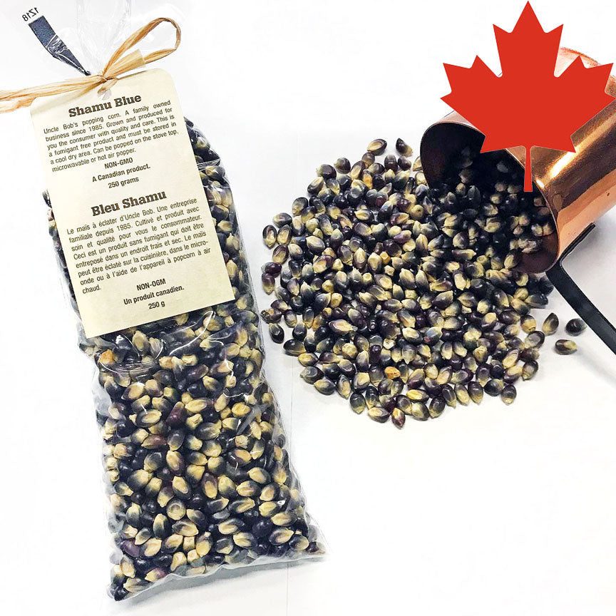 Gourmet Popcorn Kernels Shamu Blue