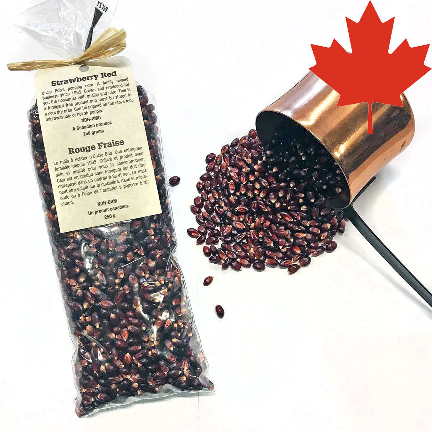 Gourmet Popcorn Kernels Strawberry Red