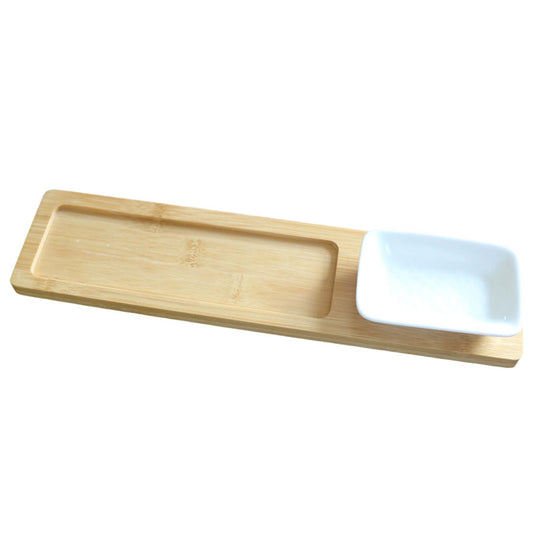 Bread Board with Dipping Dish
