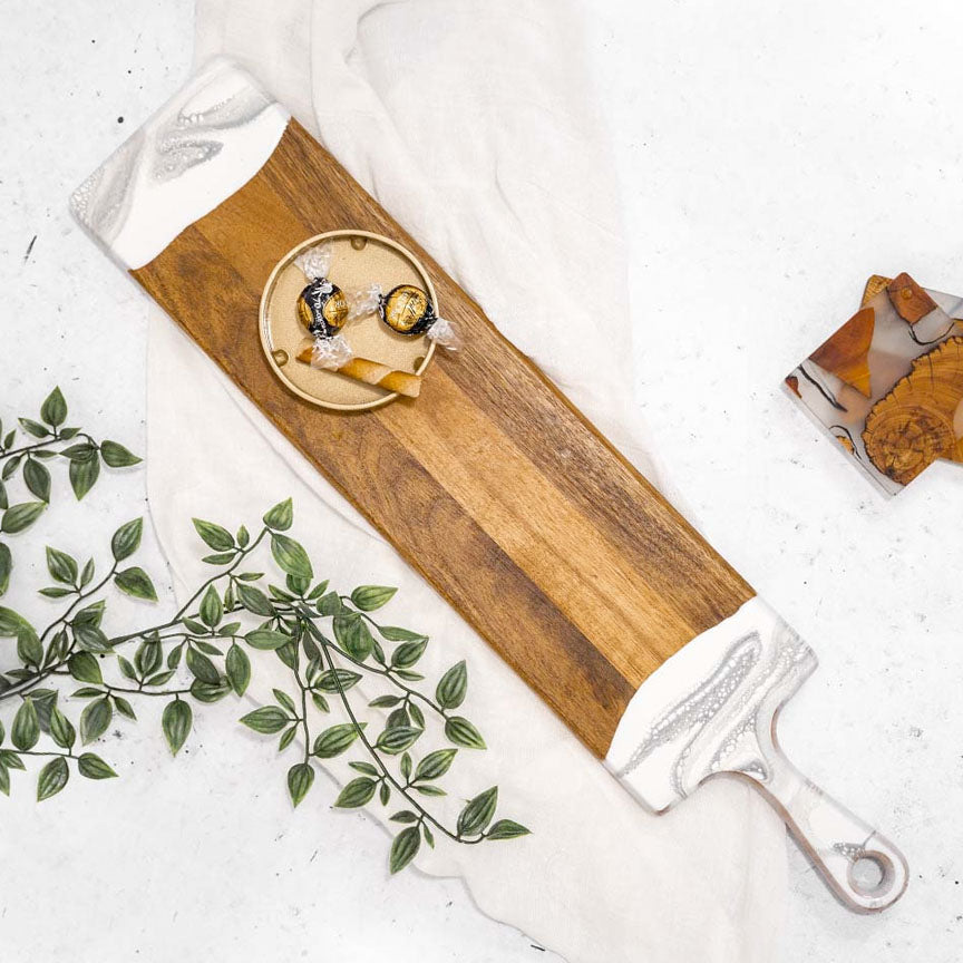 Lynn & Liana Serveware - Baguette Board Marble