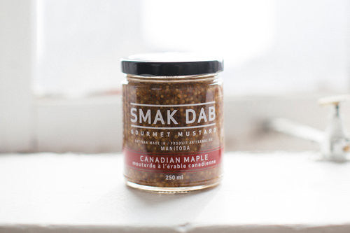 SMAK DAB Gourmet Mustard Canadian Maple Condiments & Sauces