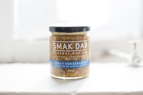 SMAK DAB Gourmet Mustard Honey Horseradish Condiments & Sauces