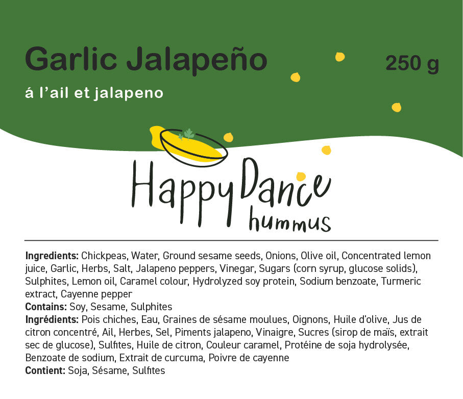 Happy Dance Hummus Frozen or Refrigerated Food