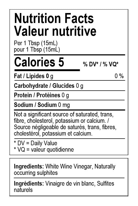 200mL Champagne Wine Vinegar