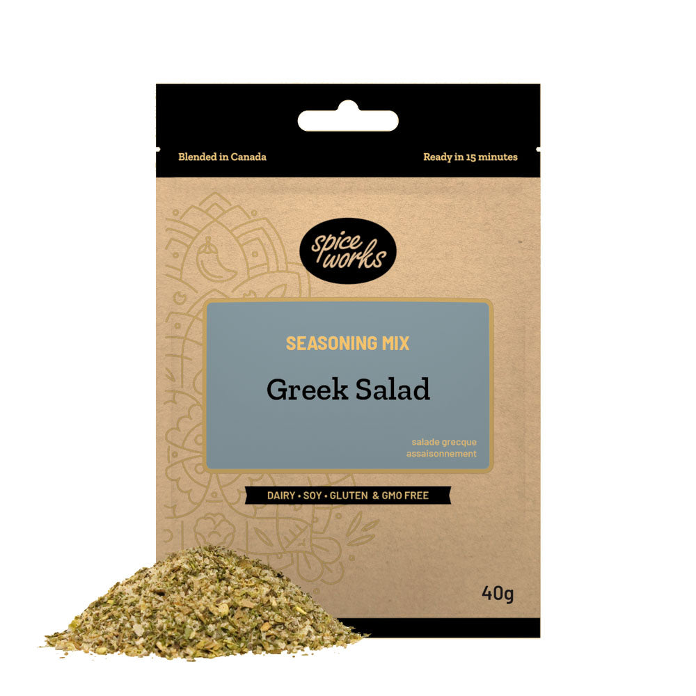 Spice Works Greek Salad Seasoning Mix Meat Rubs & Spices